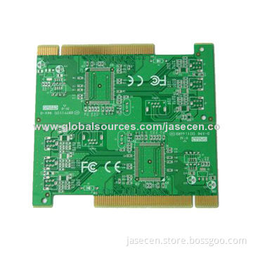 High-frequency PCB with immersion gold and gold finger, from manufacturer